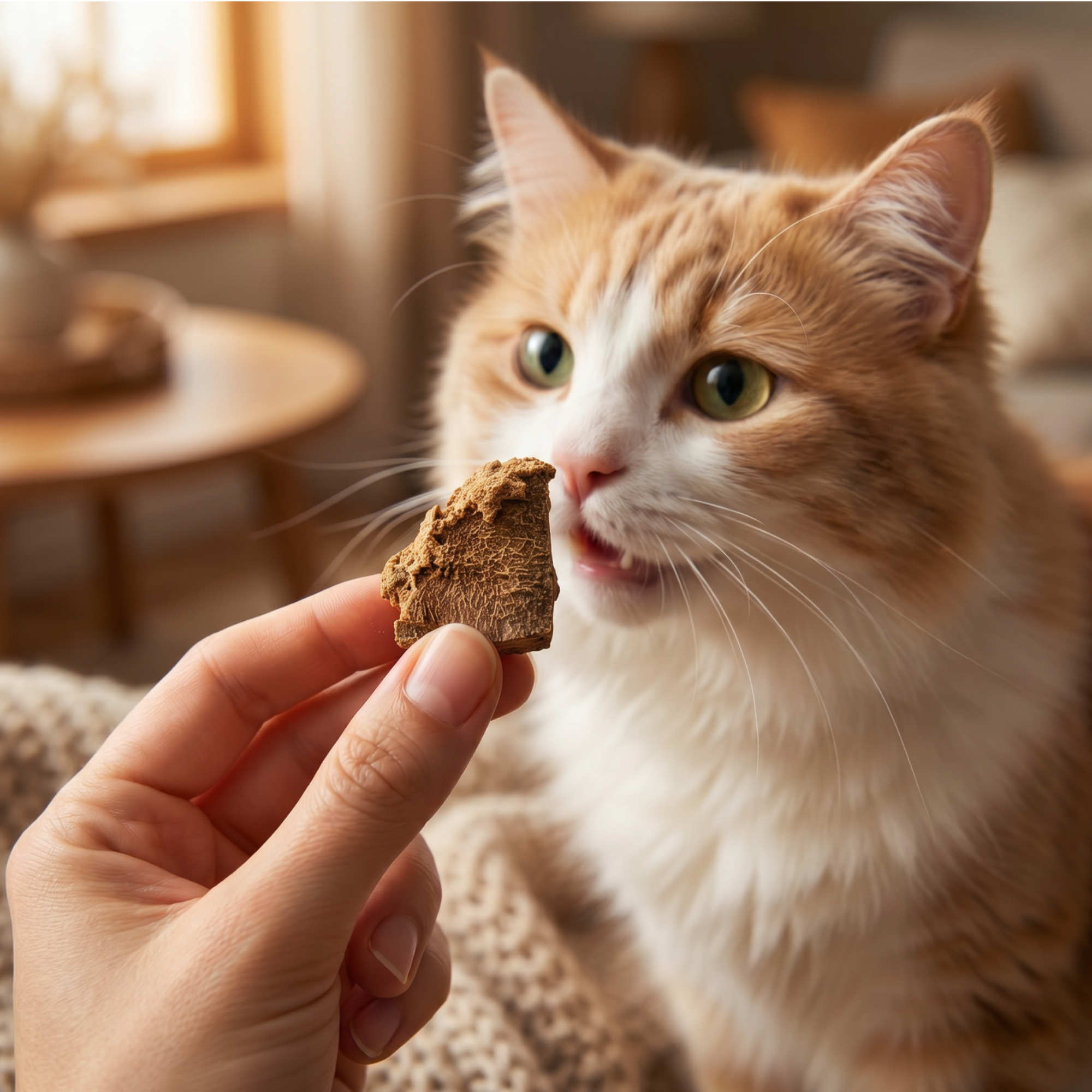 Freeze-Dried Turkey Hearts for Cats