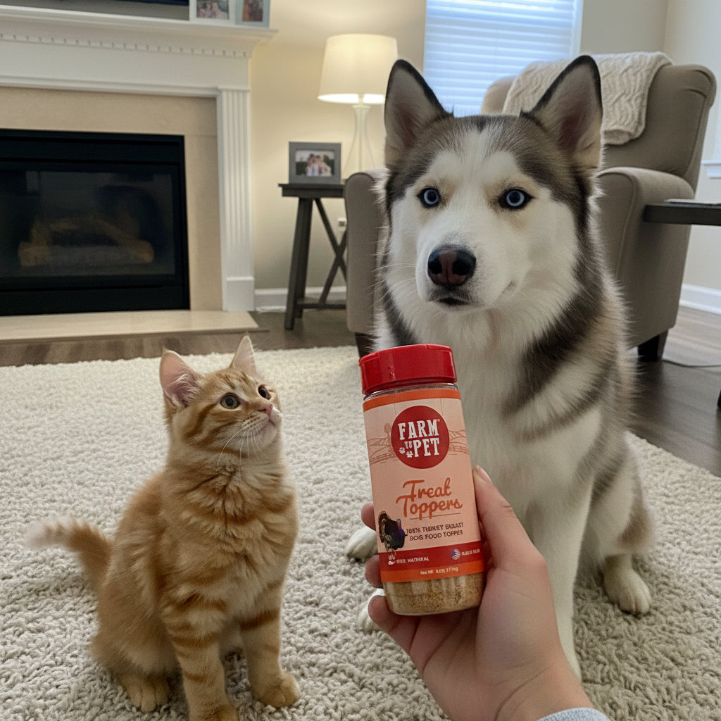 Treat Topper Turkey Dog Food Topper | Healthy Meal Supplement for Dogs