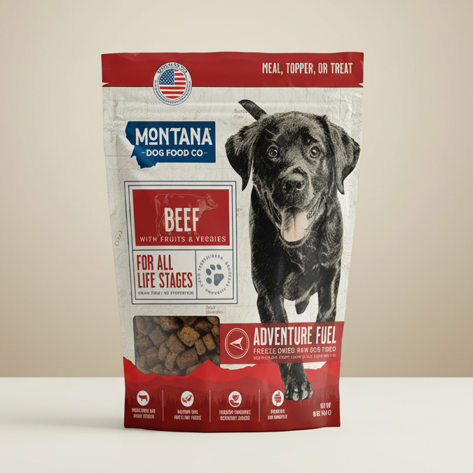 Grain-Free Beef Freeze-Dried Raw Adventure Fuel (Dog Food)